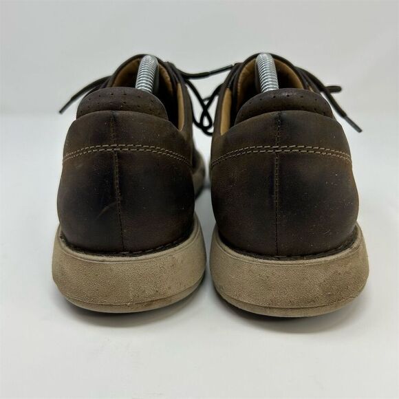 Clarks Men's Brown Leather Lace Up Casual Shoes Size 10 Comfort Quality - Picture 7 of 13